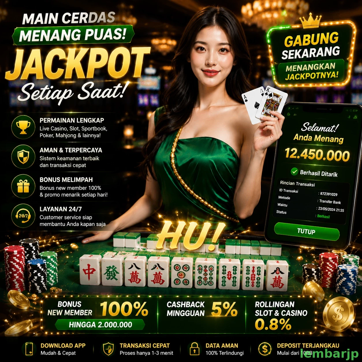 lembarjp Bonus Menarik